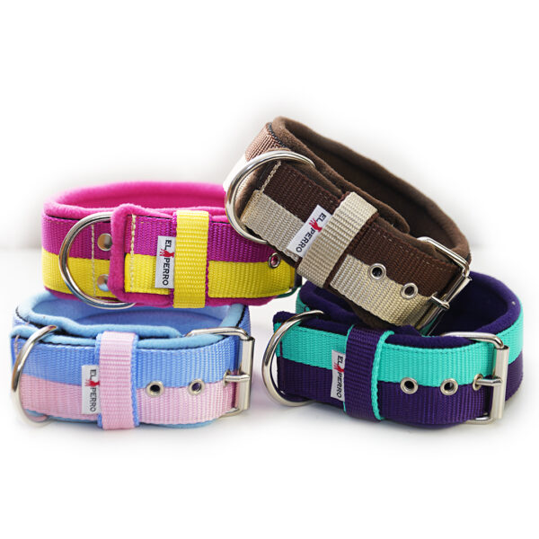 El Perro Double Color 50 mm Halsband Wonder Collars