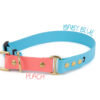 Accdog Biothane® Rainbow Halvstryp Halsband 16 mm Halsband Wonder Collars