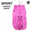 Finnero Sport Softshell Jacka – Rosa Hundkläder Wonder Collars