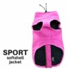 Finnero Sport Softshell Jacka – Rosa Hundkläder Wonder Collars