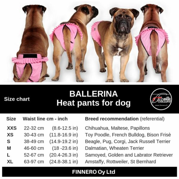 Finnero Ballerina Tikskydd Hundkläder Wonder Collars