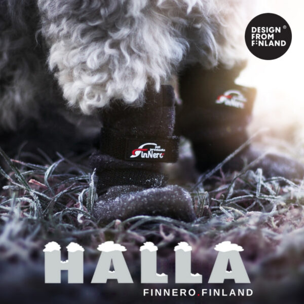 Finnero Halla 4-pack Fleece Boots Hundkläder Wonder Collars