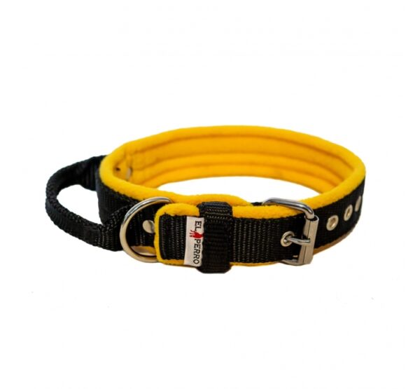 El Perro Safe Grip Fleece Comfort Halsband 30 mm Fast halsband Wonder Collars