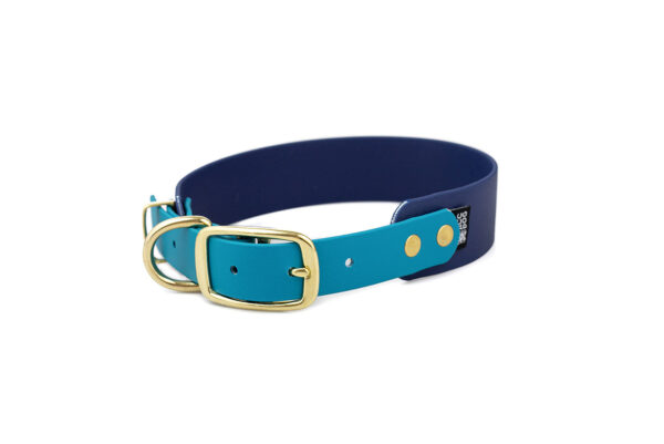 Accdog Biothane® Rainbow Greyhound Halsband 38 mm Halsband Wonder Collars