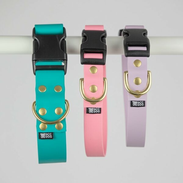 Accdog Biothane® Halsband Med Duraflex® 25 mm Halsband Wonder Collars