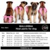 Finnero Ballerina Spets Tikskydd Rosa Hundkläder Wonder Collars