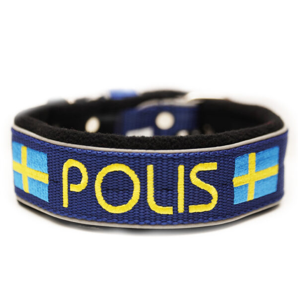 El Perro Tjänstehundshalsband 40-50 mm Halsband Wonder Collars