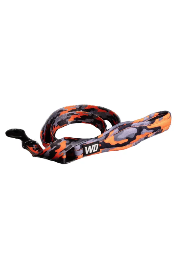 Wonderdog Koppel Orange Camo 120 cm Koppel Wonder Collars