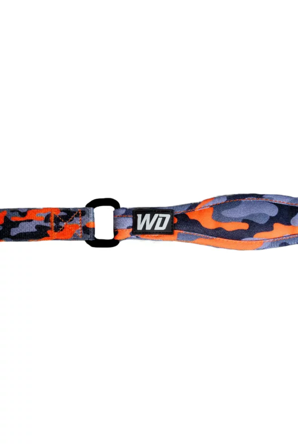 Wonderdog Koppel Orange Camo 120 cm Koppel Wonder Collars